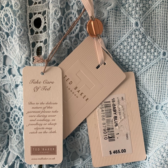 NWT Ted Baker Tiered Skater Dress - Picture 10 of 16